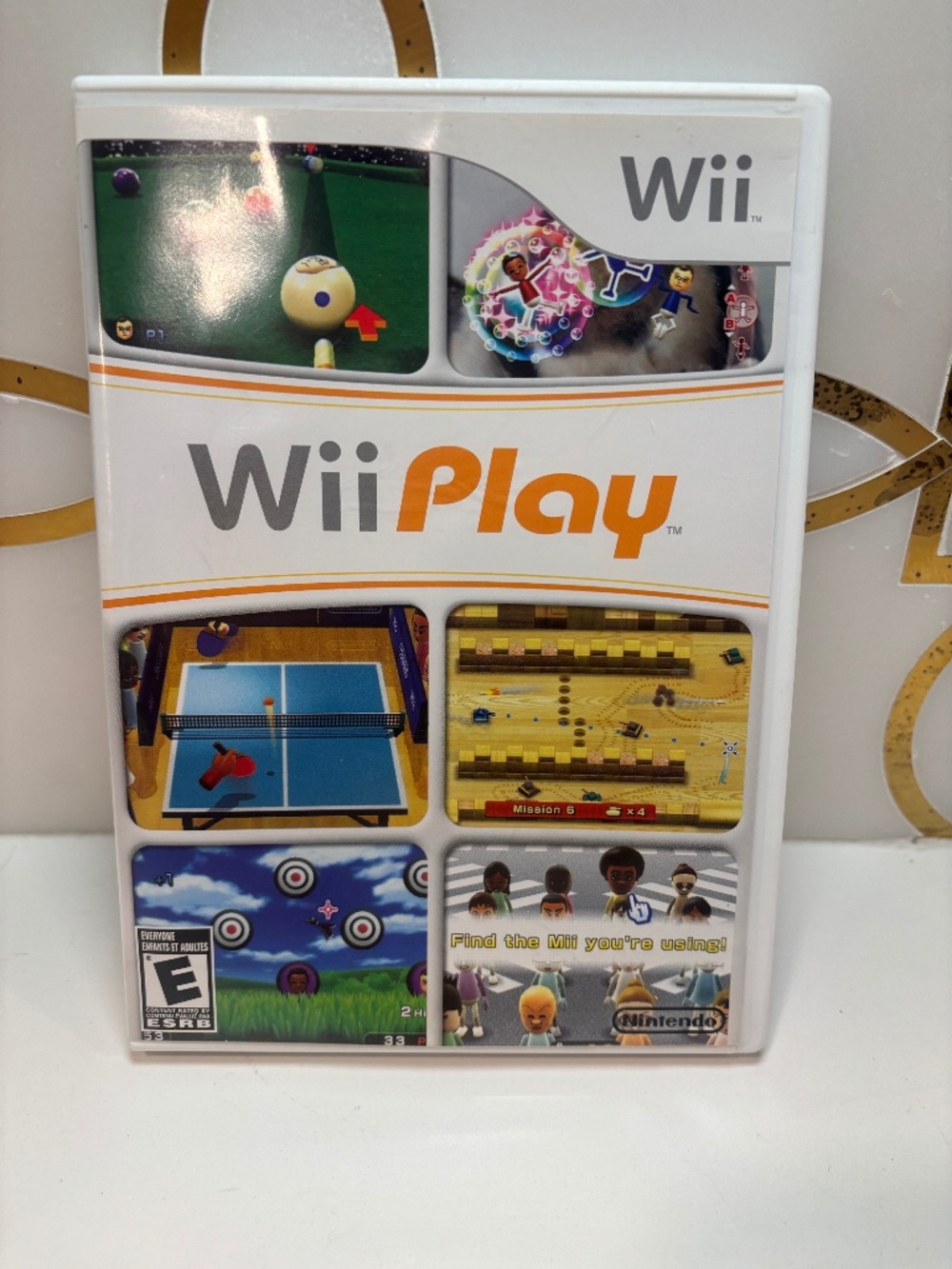 Wii Play (Nintendo, 2007) Complete With Manual + Wii Sports